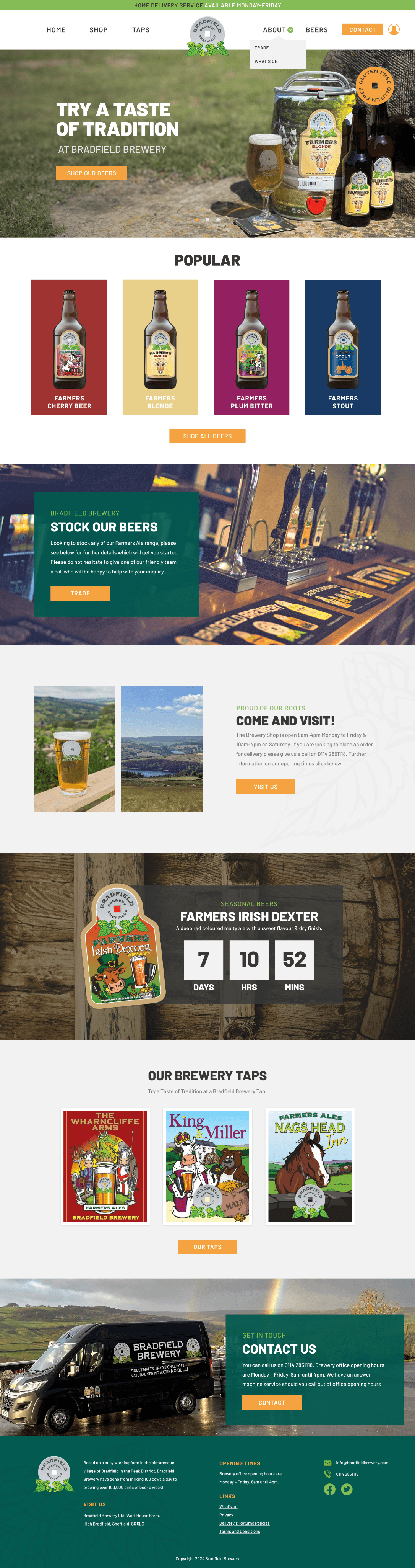 Bradfield Brewery case study