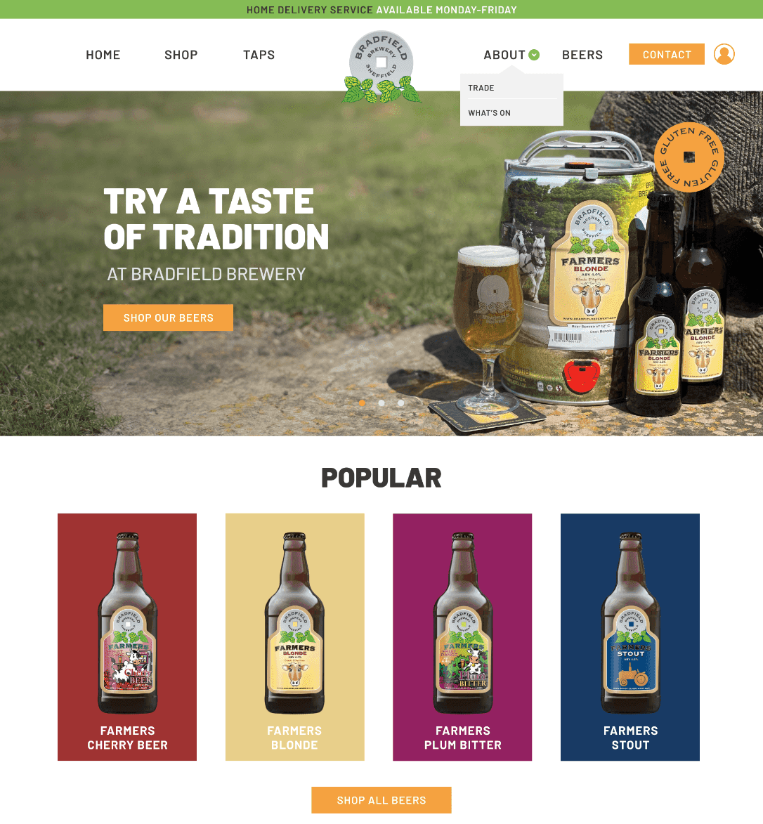 Bradfield Brewery case study