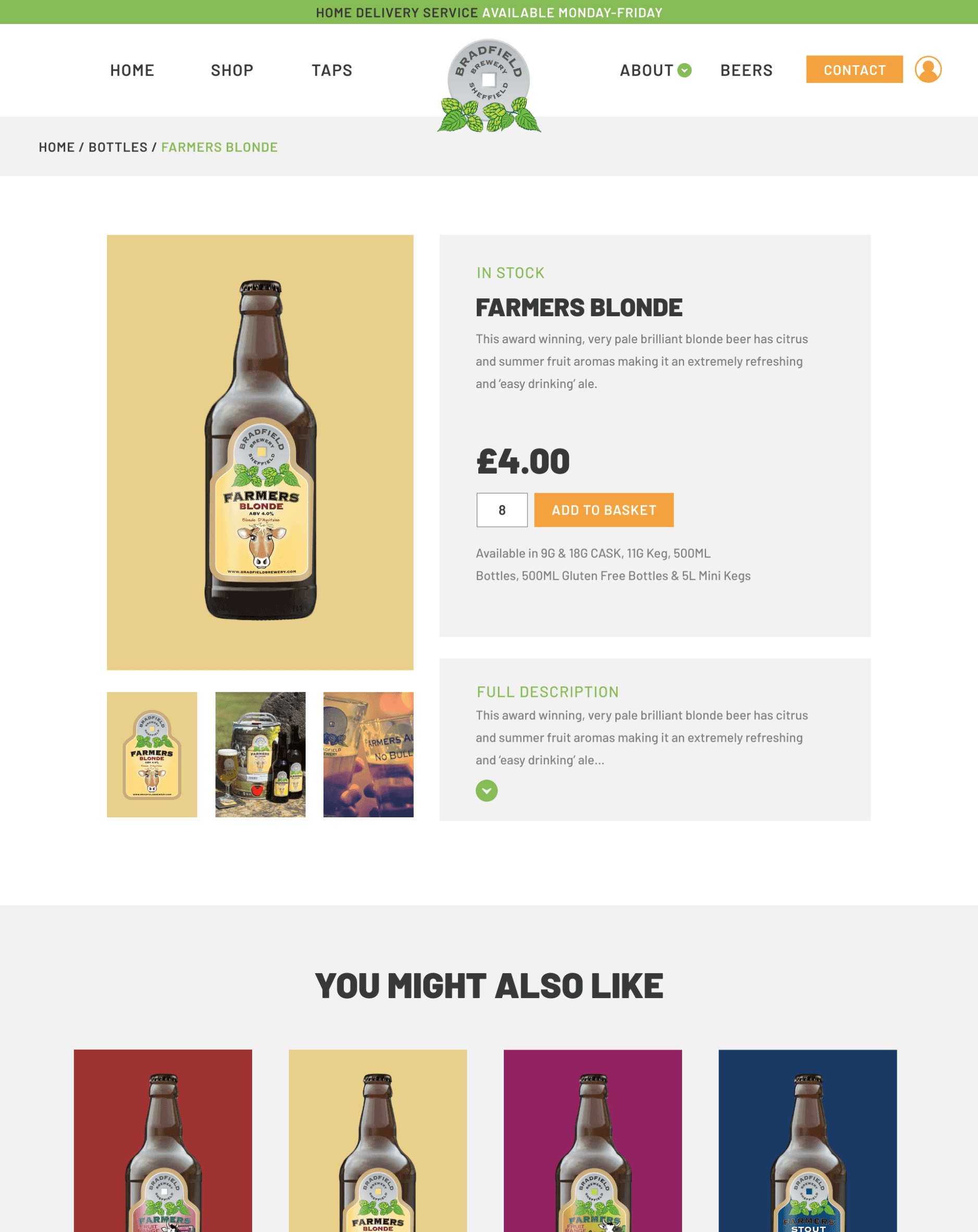 Bradfield Brewery case study