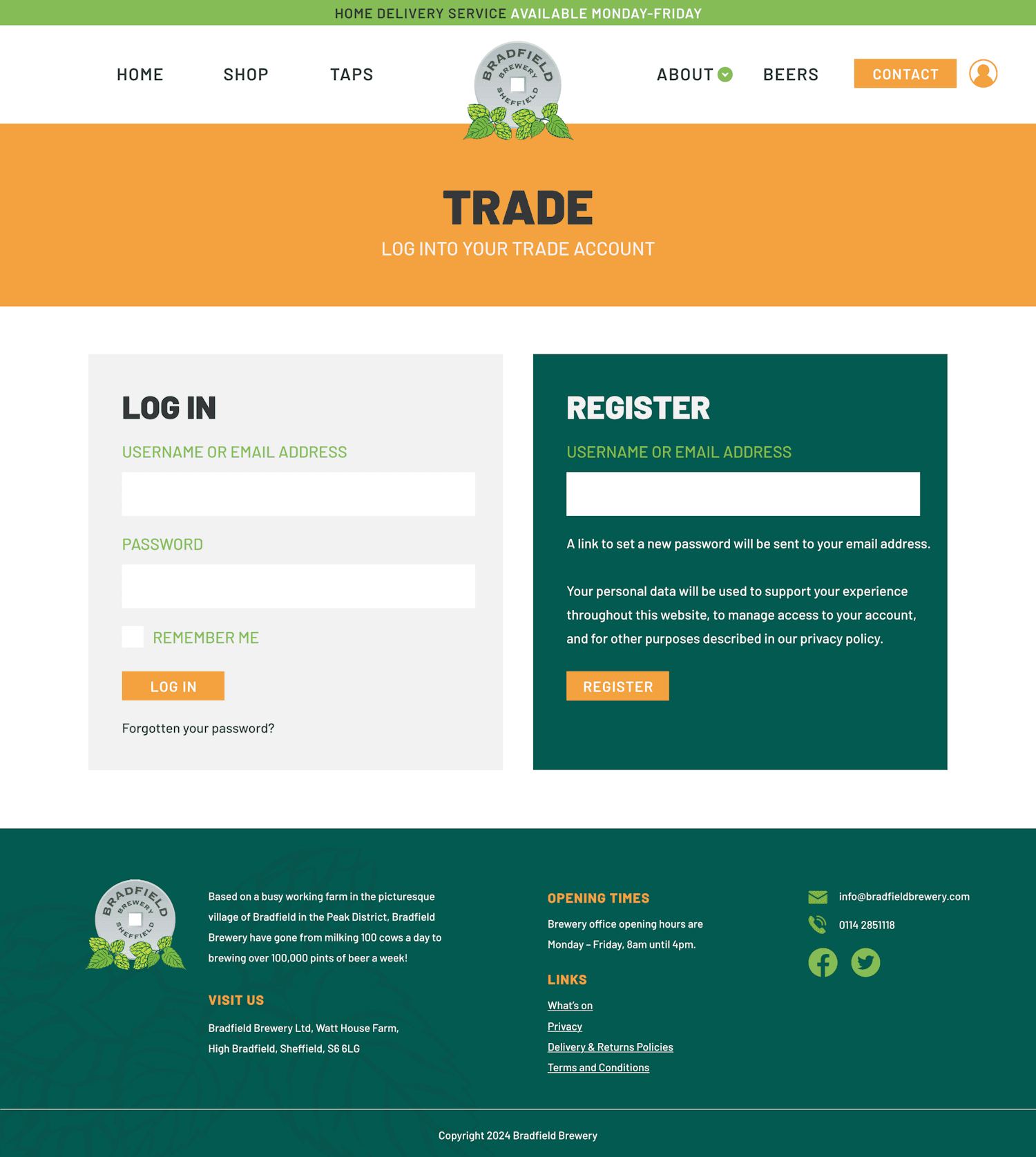 Bradfield Brewery case study